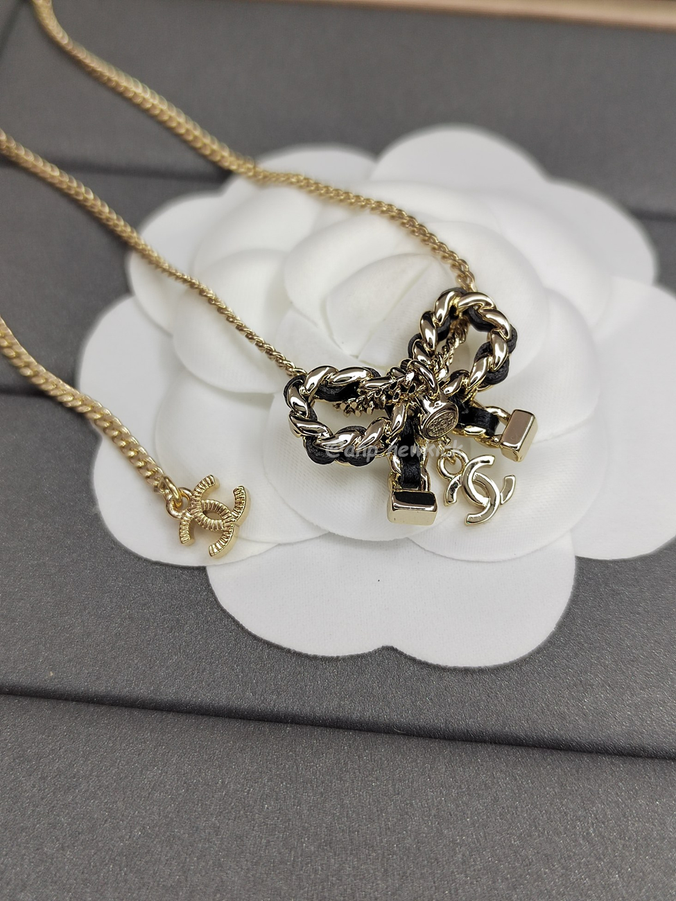 Chanel Cc Logo Star Heart Necklace (19) - www.newkick.vip